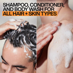 3-IN-1 SHAMPOO, CONDITIONER AND BODY WASH